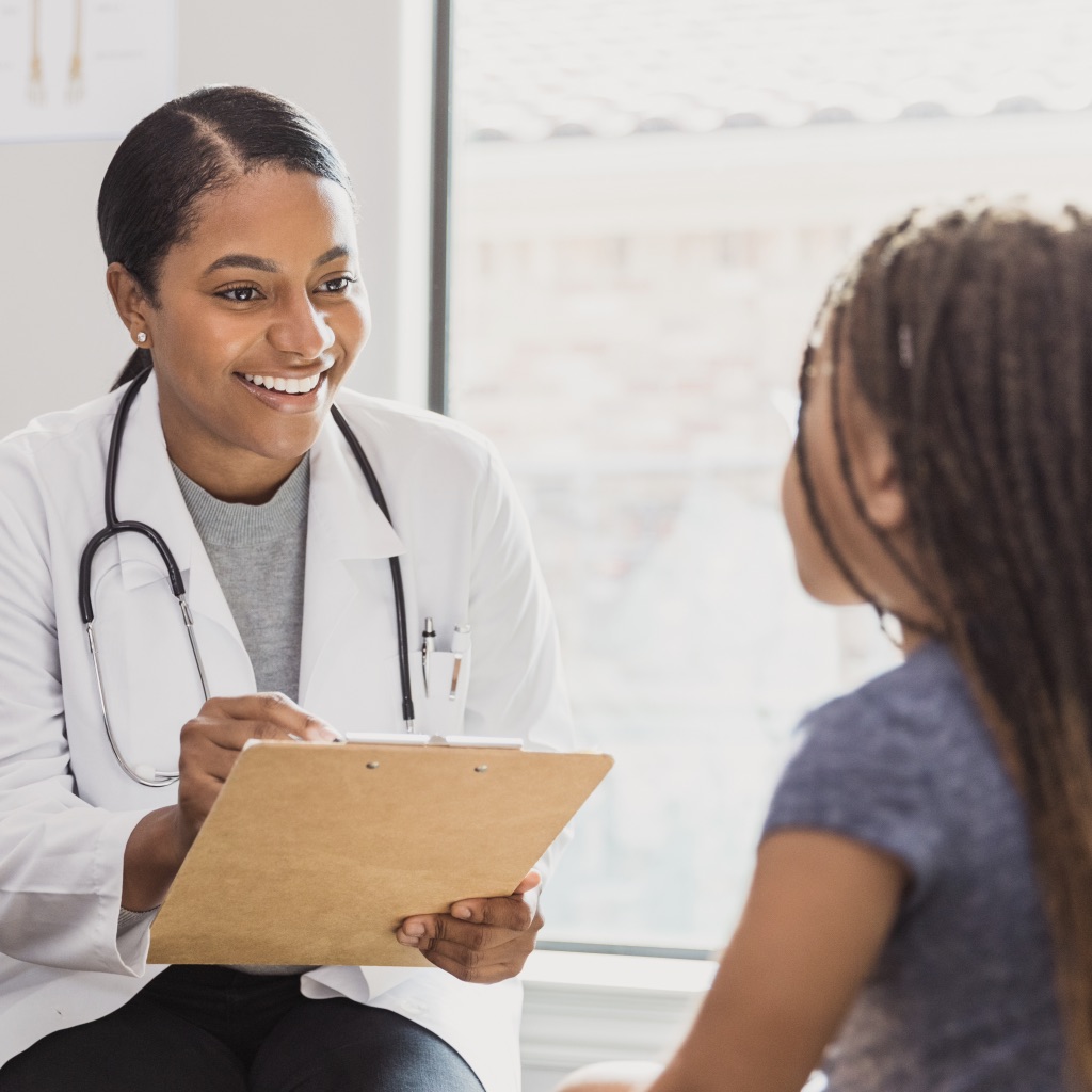 Doctor with a Patient